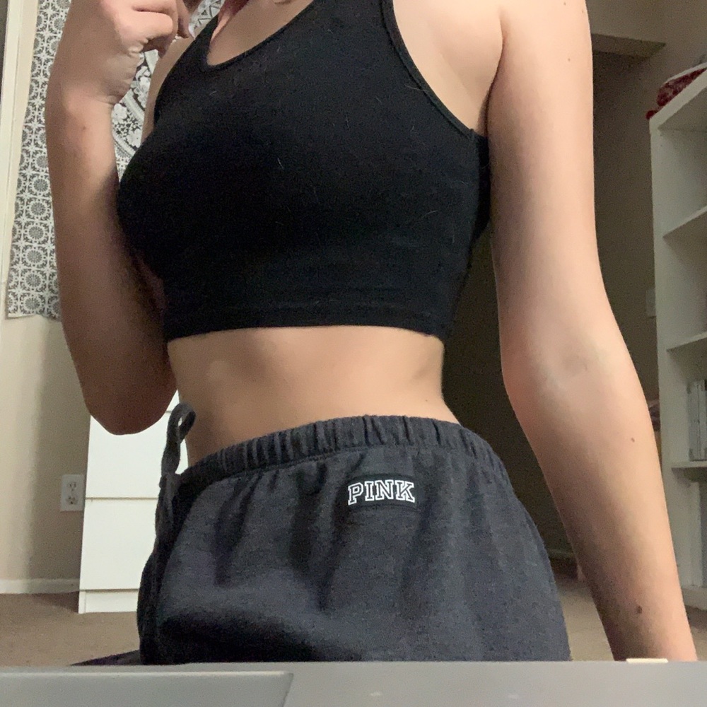 Victoria Secret PINK grey sweatpants